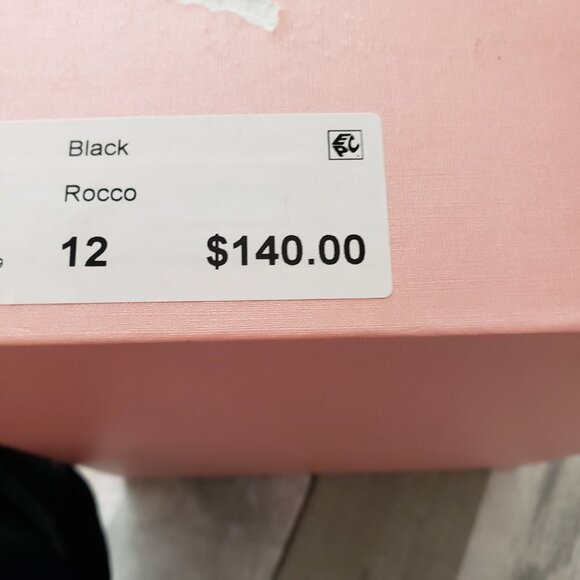 NWT - Smash Shoes Women's Rocco Chunky Heels Ankle Boots in Black Velveteen - Picture 4 of 6